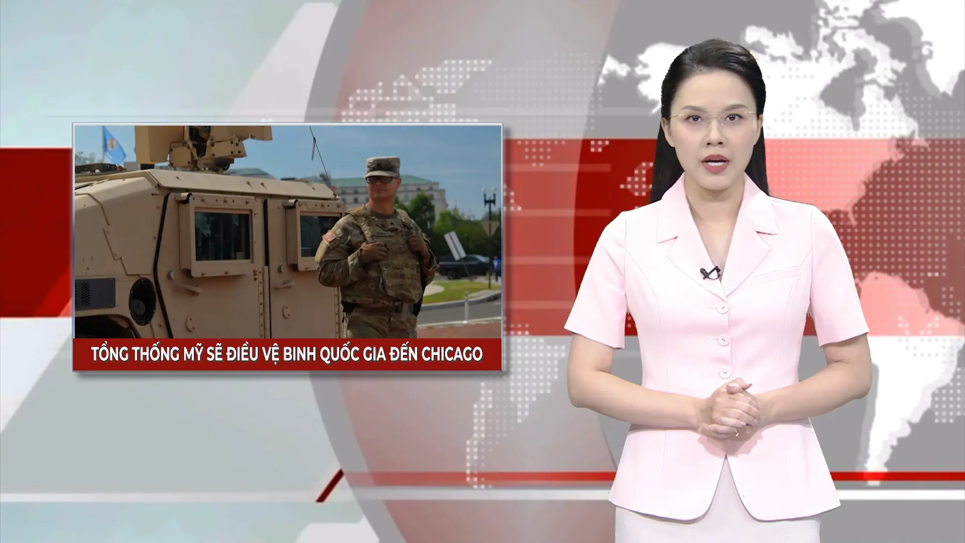 Tổng thống Mỹ sẽ điều vệ binh quốc gia đến Chicago | Nhìn ra thế giới | 07/09/2025